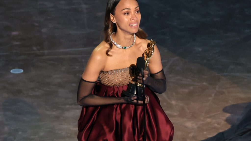 L’actrice «Emilia Pérez» Zoe Salda Wea Wina gagne Oscar pour la meilleure actrice de soutien: NPR
